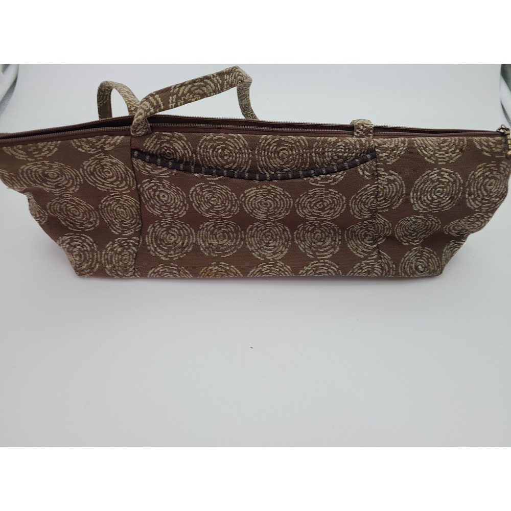 Maruca Boulder Co Jacquard Tapestry Purse Brown